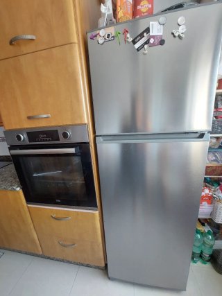Frigorífico Acero Inoxidable 186cm