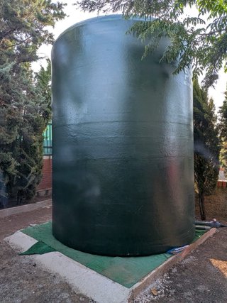 Depósito agua 16.000L Poliéster