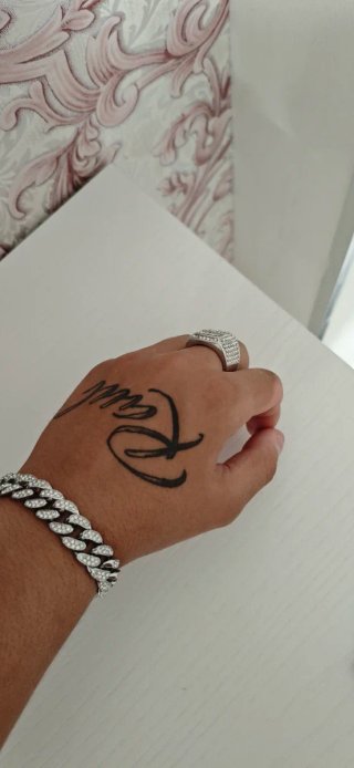 Conjunto de collar,pulsera y anillo para chico