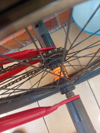 Bicicleta BMX B'twin Wipe Roja