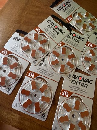 Pilas Rayovac Extra 312 (42unidades)