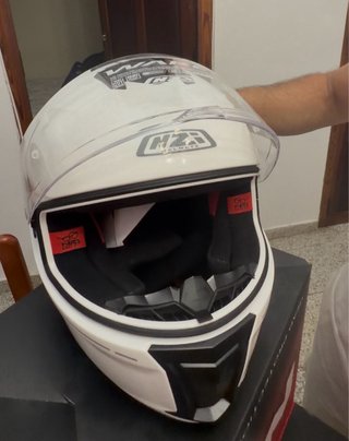 Casco Integral NZI Wake Talla L Blanco
