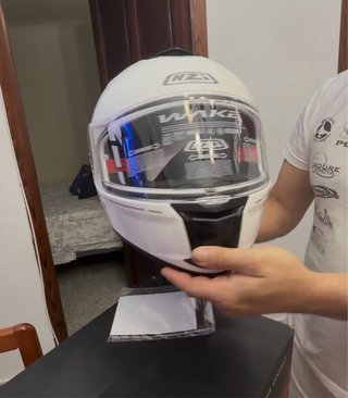 Casco Integral NZI Wake Talla L Blanco