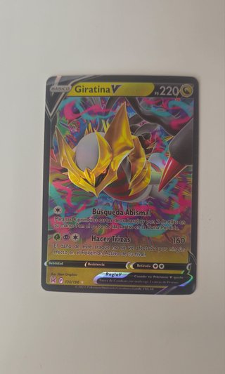 Carta Pokémon Giratina V 130/196