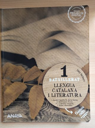 Llengua catalana i literatura 1.