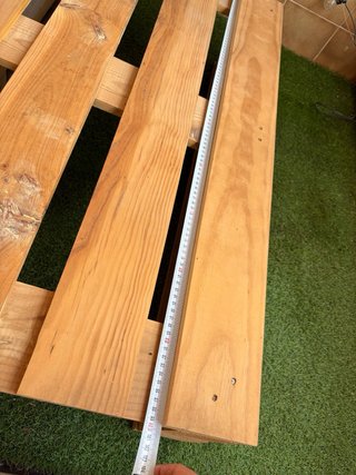 Sofá Palets Exterior Madera