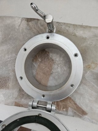 Oblò ispezione cerniera Inox
