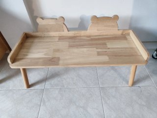 Banco de madera Zara Home con cojín
