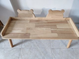 Banco de madera Zara Home con cojín
