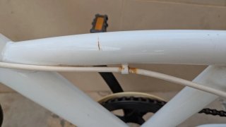 Bicicleta infantil BTWIN blanca