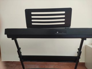 Teclado RockJam RJ761 61 teclas + Silla
