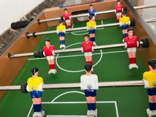 Futbolín de mesa