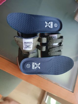 Zapatillas Munich niño/niña verde