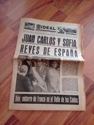 Periódico IDEAL Andalucia 23 Nov1975