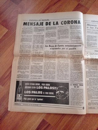 Periódico IDEAL Andalucia 23 Nov1975