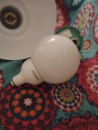 Lámpara colgante verde