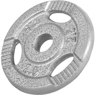 Disco Pesas Hierro Fundido 2.5kg Agarre