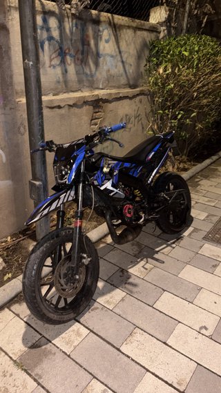 Derbi Senda Supermotard Negra/Azul
