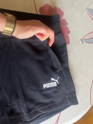 Pantalón corto de chandal de Puma en negro