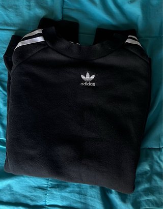 Sudadera Adidas Originals Negra Mujer