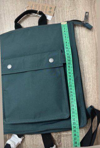 Mochila Slang Verde Azulado Nueva con Etiquetas