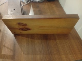 Jamonero de nogal