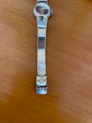 Reloj Omega Mujer Vintage Plata y Blanco