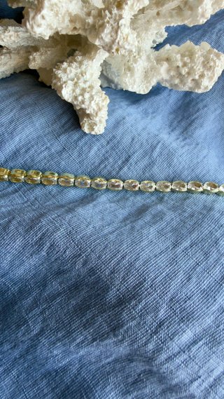 Collar Tennis color Oro