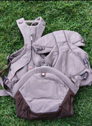 Mochila Portabebés Stokke MyCarrier 3 en 1. NUEVA!