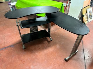 Mesa escritorio ordenador con ruedas