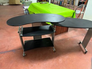 Mesa escritorio ordenador con ruedas