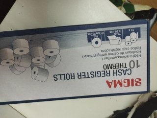 Rollos TPV Sigma 5 uds