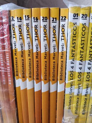 Lote de Comics Biblioteca Marvel. Varios. 62 ns