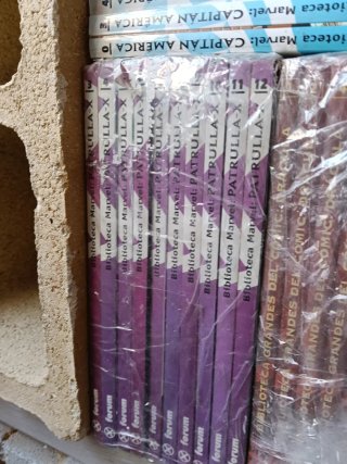 Lote de Comics Biblioteca Marvel. Varios. 62 ns