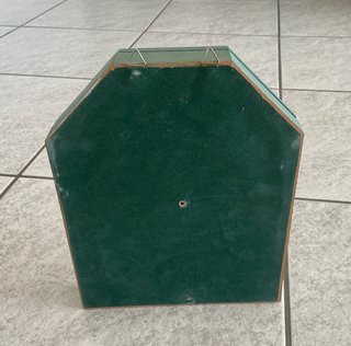 Cassetta Portachiavi da parete legno con specchio
