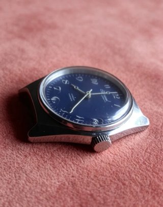 Reloj Argil  vintag esfera azul
