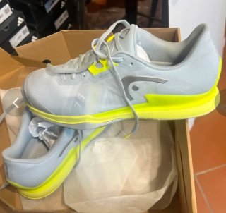 Zapatillas HEAD Tenis Gris y Amarillo