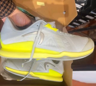 Zapatillas HEAD Tenis Gris y Amarillo
