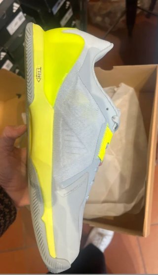 Zapatillas HEAD Tenis Gris y Amarillo
