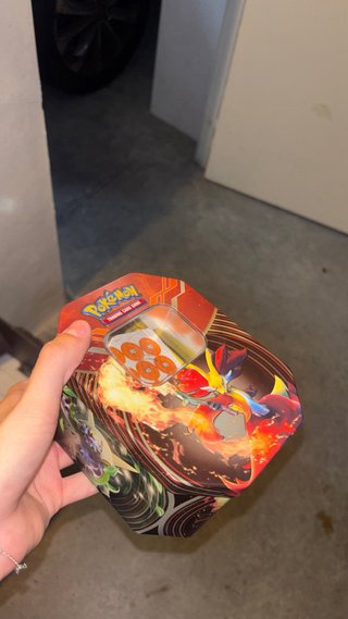 Lote Cartas Pokémon + Lata Original
