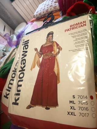 Disfraz Romano Patricio Kimokawaii Talla S