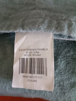 Sábanas Cuna Franela