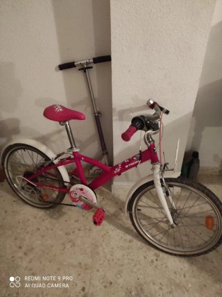 Bicicleta infantil B'twin 20 Niña