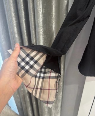 Camicia Burberry donna nera