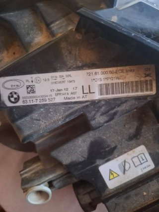 Faro Bixenon Derecho BMW F30