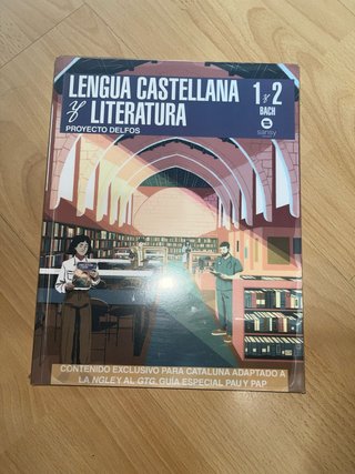 Libro de castellano de 1 y 2 de bachillerato