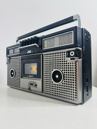 JVC RC-717L Cassette Boombox Radio Vintage
