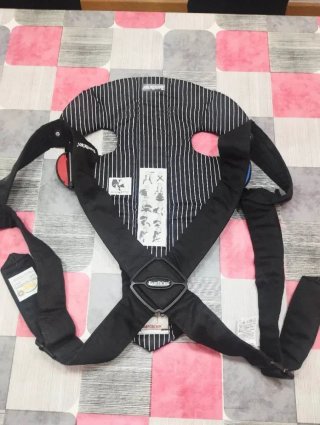 Mochila Portabebés BabyBjörn Original Negra