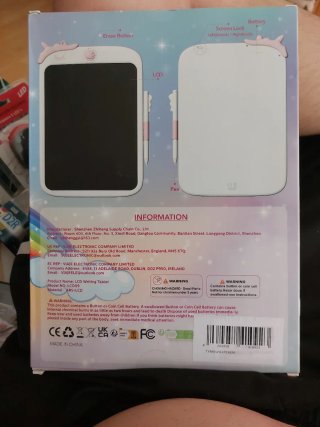 Tablet Escritura LCD Unicornio Infantil