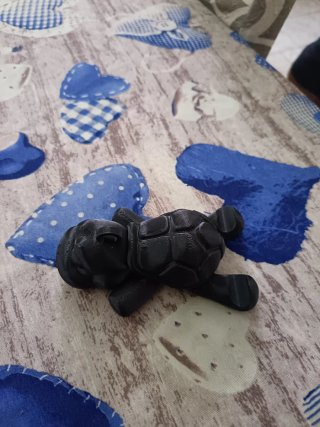 Porta telefono tartaruga nero